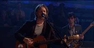 adiohead - Late Night With Jimmy Fallon, Give Up The Ghost 2011.10.03 HDTV 1080i
